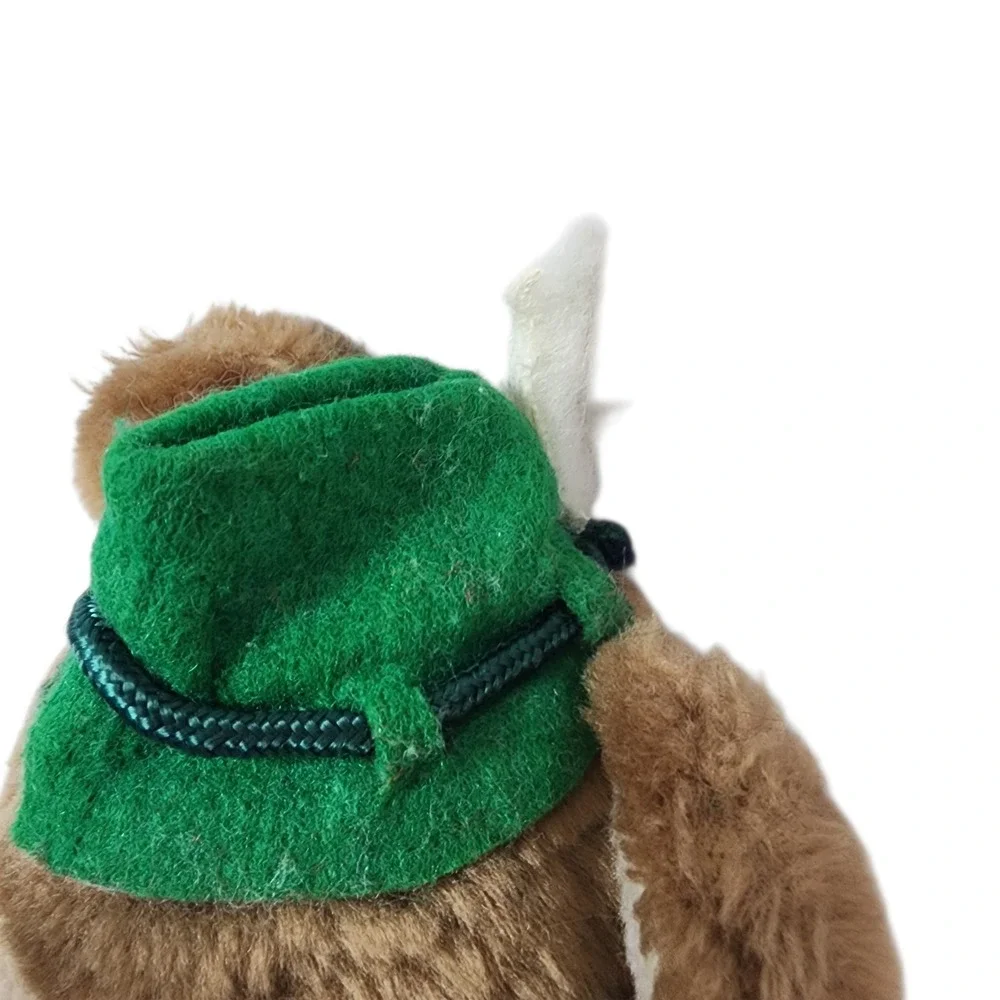 Vintage R. Dakin Lederhosen Yodel Teddy Bear‎ Plush Stuffed German 1979 Toy